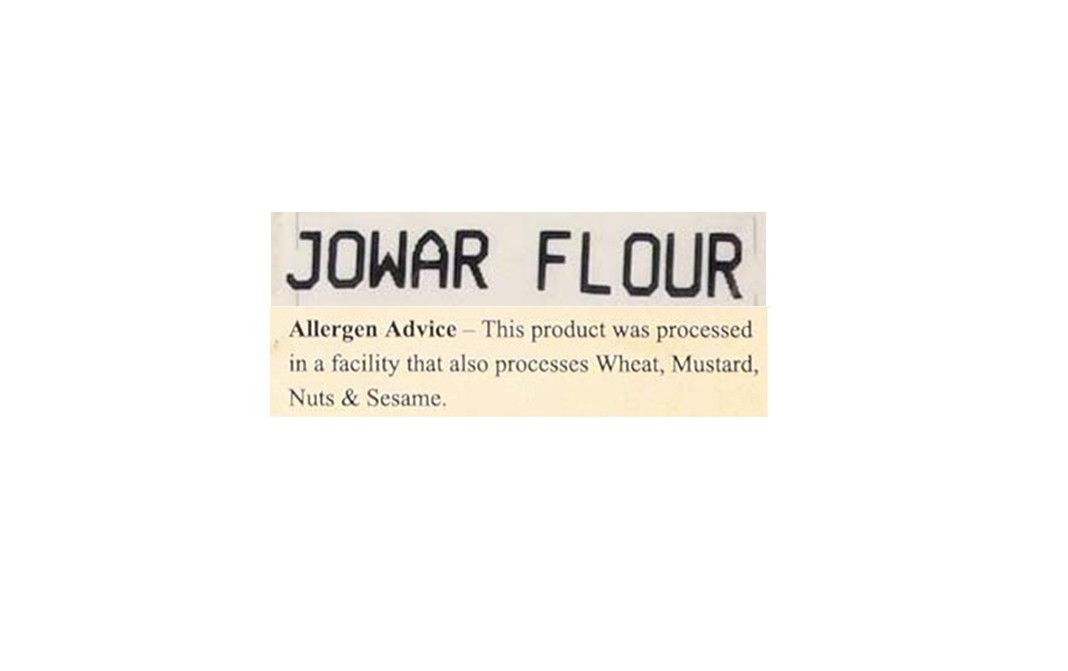 Elworld Organic Jowar Flour    Pack  500 grams